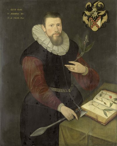 Portrait of a Botanist by Unbekannt Unbekannt